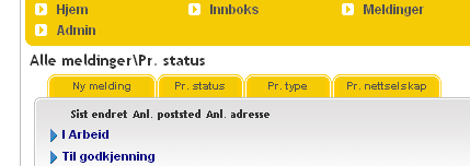 6. Symbolbruk Foran meldingene i innboks vil dukke opp forskjellige symbol. Symbolene har hjelpetekst som viser hva de betyr.