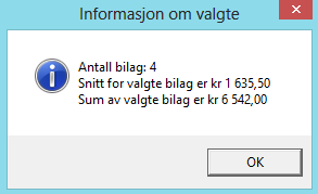 Ny faktura: gir deg muligheten til å lage en ny faktura mot person eller bedrift. Her kan du hente opp produkter/tjenester som kunden kjøper fra ditt register.