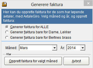 5.3.1.8 Viktige knapper nedre menylinje i fakturaoversikten Vi skal nå se på hvilke knapper og funksjoner som fins i nedre del av fakturavinduet: På denne knapperaden finner du en del viktige knapper.