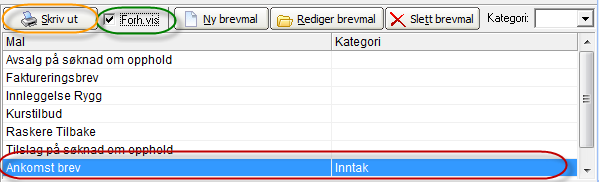 6 Innkalling Innkallingsmodulen er en modul som har som hovedoppgave å stå for masseutsendelse av informasjon til flere samtidige mottakere. Dette kan gjøres via E-post, SMS og brev.