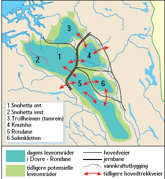 - Forskning og overvåking viser at det over hele verden skjer store forandringer. - Noen prosesser går raskere enn naturlig. Figur: Cappelen Bios Biologi.