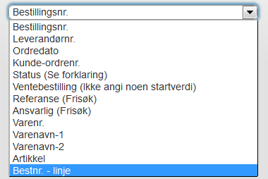 Ved at kundeordre og leverandørbestillinger er integrert, behøver du ikke registrere kredittsalg på nytt, da bestillingssystemet produserer en følgeseddel ferdig ved godkjenning av varemottak.