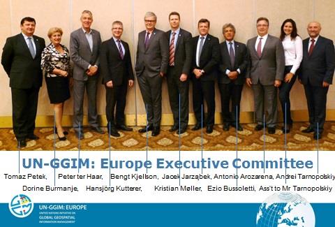 1. oktober: UN-GGIM: Europe dannet Sentrale i forarbeidet: Eurostat EuroGeographics Sverige og Lantmäteriet i