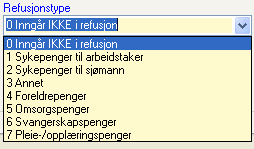 Vi har 6 forskjellige måter å beregne antall dager på. Det er mest vanlig å benytte alternativ 1 eller 4.