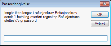 Endre fravær Refusjonskrav Hvis fraværet er refusjonsberettiget oppretter systemet en refusjonstransaksjon. Fraværskalender Her kan du få presentert fraværet i en egen kalender.