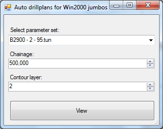 AUTOBORPLANER FOR WIN2000 Brukes for å lage/definere automatisk genererte borplaner for eldre Bever Control systemer