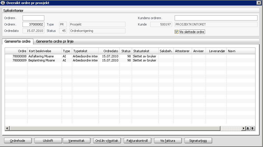 Utskrift av strekkode på objekt Det er lagt til funksjonalitet for å skrive ut strekkode på objekt til Word. Dette gjør at du kan redigere utskriftene dine og enklere tilpasse dem til ditt bruk.