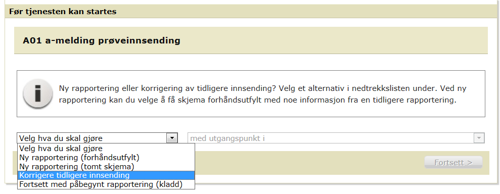 6.4 A-meldingen er avvist Den alvorligste feilen du kan få er at a- meldingen er avvist. En melding som er avvist, vil ikke bli registrert som mottatt.