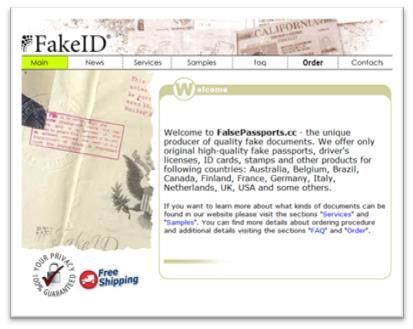 Falske dokumenter Økning i bruk av falske ID-dokumenter Falske dokumenter brukes til å fremskaffe gyldige arbeidsog