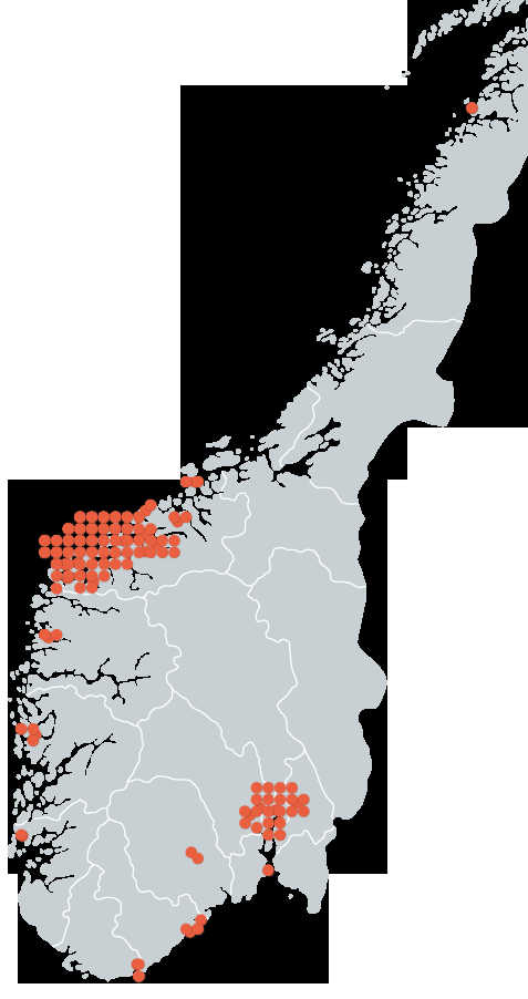 Ankerhåndteringsfartøyet «Norman Prosper» 12 fylker 91 norske og utstyrsleverandører Bodø Norske offshorerederier eier og driver den mest avanserte offshoreflåten i verden For hvert offshoreskip som