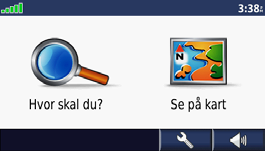 Trinn 2: Konfigurere nüvienheten Du slår på nüvi-enheten ved å skyve Av/på-knappen til venstre. Følg instruksjonene på skjermen. Du slår av nüvi-enheten ved å skyve Av/på-knappen til venstre.