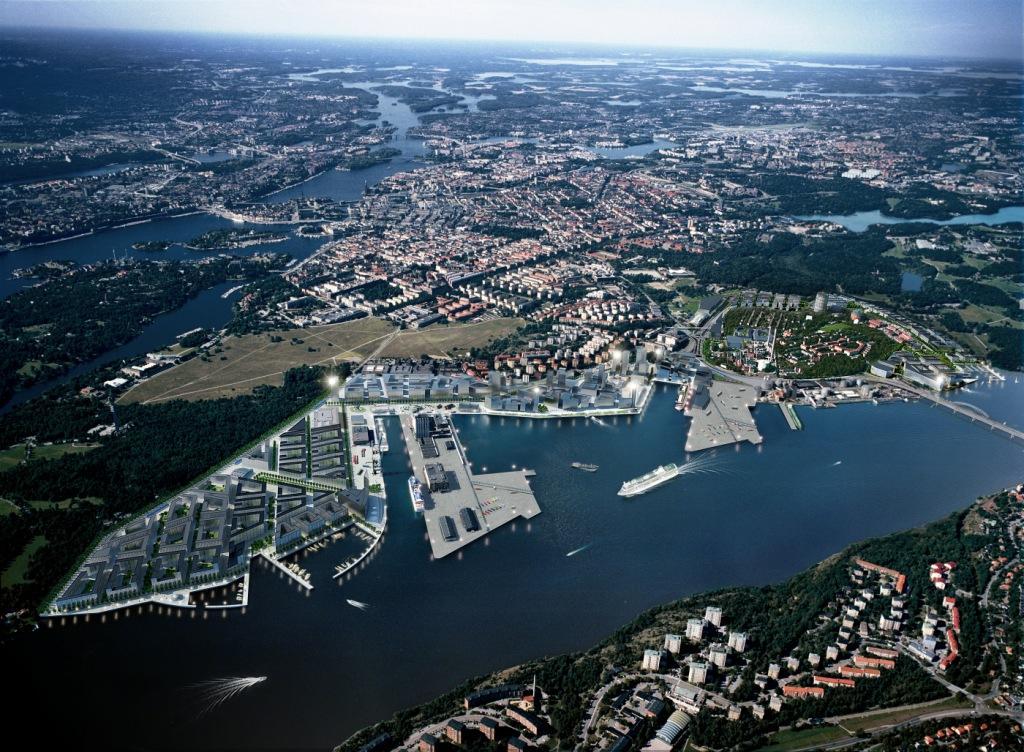 Royal Seaport of Stockholm A prime example of sustainable urban development Vision Royal Seaport an international benchmark of sustainable urban development Mission and goals Build 10 000 new