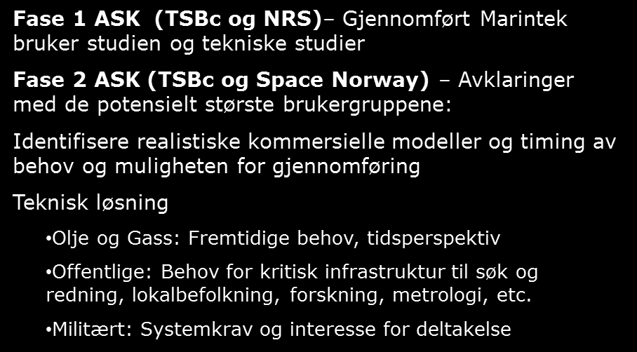 Arktisk bredbånd veien videre