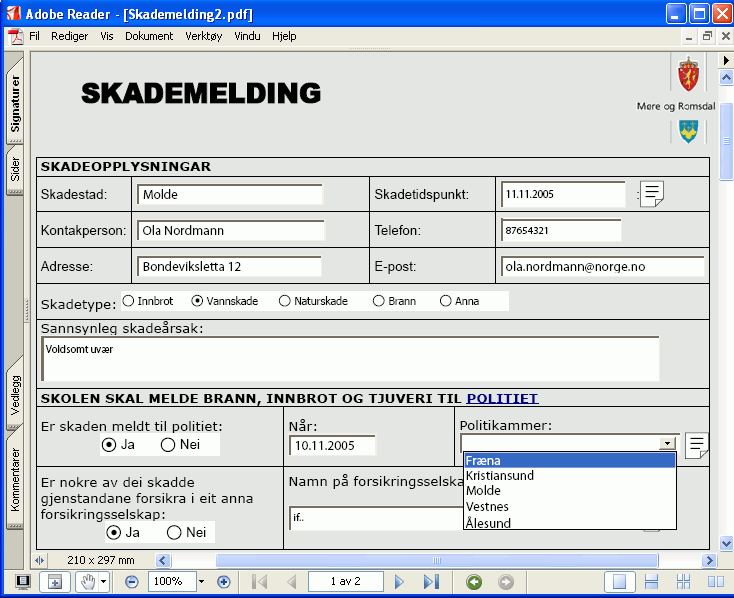 no i samarbeid med Møre og Romsdal fylke.