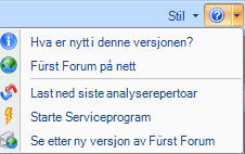 Hjelp Øverst til høyre i Forumbildet (s.8) finner man Hjelp -ikonet. Her ligger brukermanualen, informasjon om Pasientweb (s.15) og oversikt over hvem som kan kontaktes ved behov for hjelp.