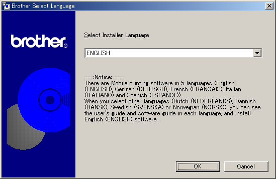 " Koble skriveren til lomme-pcen med Bluetooth/utskrift ( Se side 6) MW-140BT (denne skriveren) Lomme-PC Installere programvaren 1 Sett inn den medfølgende CD-ROMen i CD- ROM-stasjonen på Windows