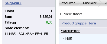 Brukermanual forhandlerportal Validus Engros FORHANDLERPORTAL Når du skal bestille varer går du inn i salgskurv.