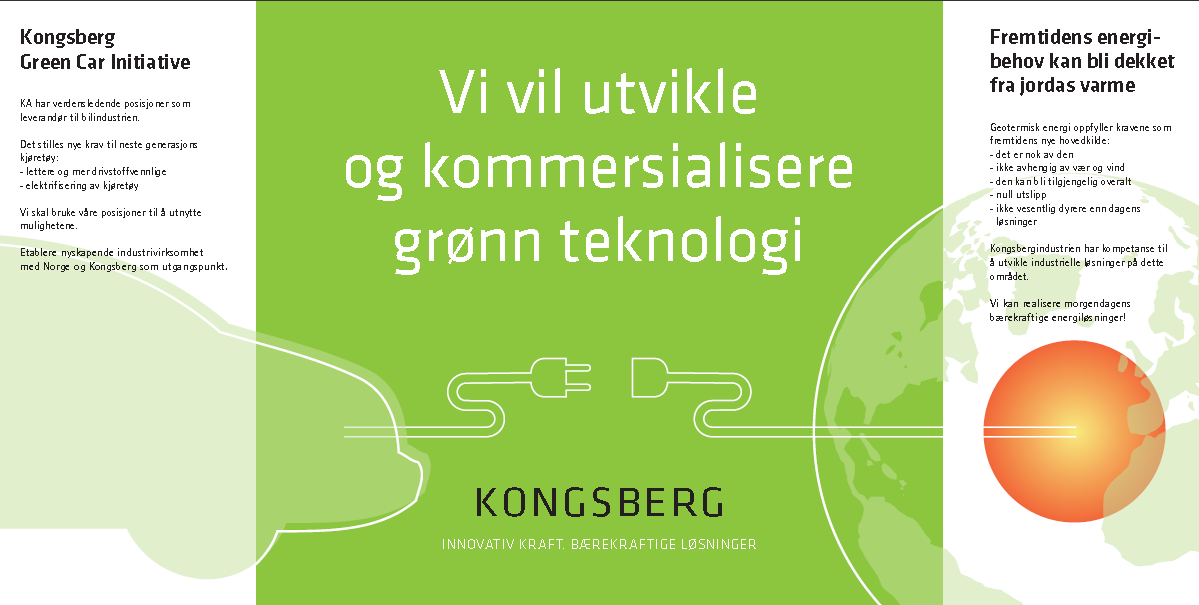 Konsernsjef Volldals beskjed til Jens Stoltenberg ved åpningen av nytt hovedkvarter: Kongsberg er en rollemodell for fremtidens teknologiindustri i Norge: Basert på kunnskap (ikke lokale råvarer
