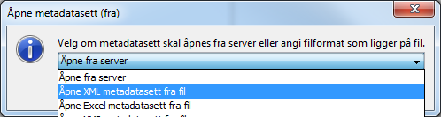 Når alle ønskede kolonner er opprettet, lagre (Lagre som under Fil eller Server) og lukk. Du kan nå gå inn i henholdsvis venstre og høyre halvdel av Koblingsprotokoll bildet og trykke Åpne.