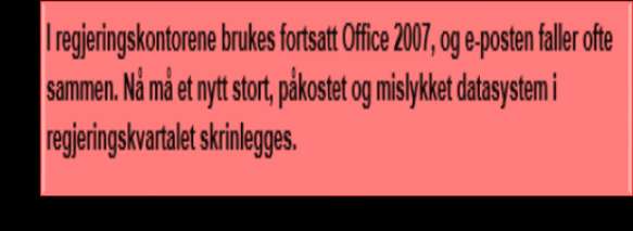 Hvorfor fullskala cloud nå? Digitalisering offentlige virksomheter uten kapasitet Fokus vekk fra siste versjons kappløpet Enterprise Hvorfor Cloud? solutions Hvorfor nå?