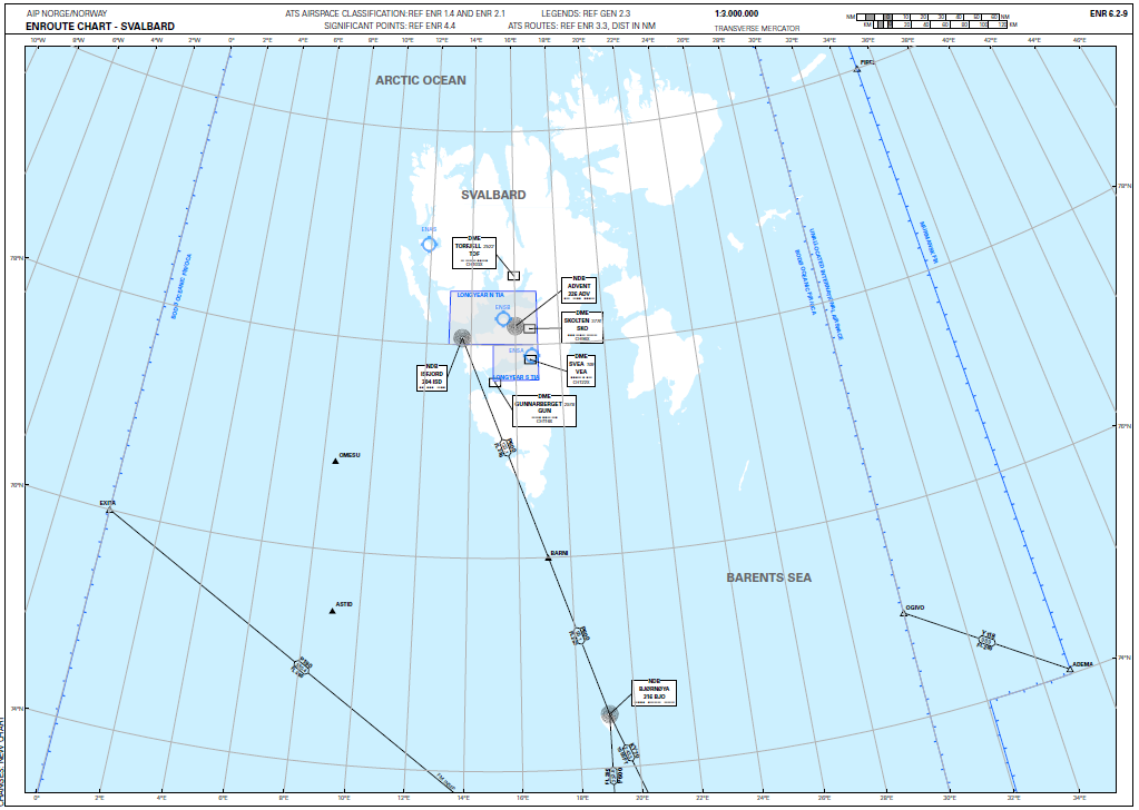 13) viser helikopterområde i Nord-Norge og Barentshavet.