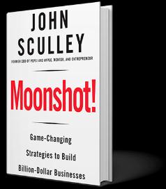 Alle bransjer berøres ingen slipper unna Mest spennende eller skremmende om du vil: Moonshot av John Sculley.