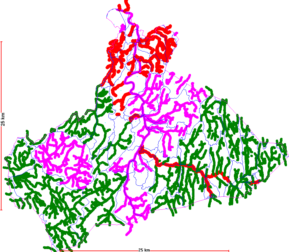 Vanndirektivet karakterisering Overflatevann i Melhus FM har utført