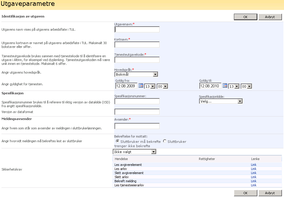 Definèr utgave