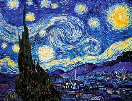 Starry Night av Vincent van Gogh Kildehenvisning: David J. Miklowitz (2002); The Bipolar Disorder Survival Guide. The Guilford Press. Monica R.
