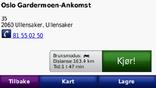 Hvor skal du? Hvor skal du? I Hvor skal du? -menyen finner du flere forskjellige kategorier som du kan bruke når du søker etter posisjoner.