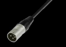 Lyd inn: frå trådlaus mic (bøyle/handholdt) til receiver, via XLR-kabel til