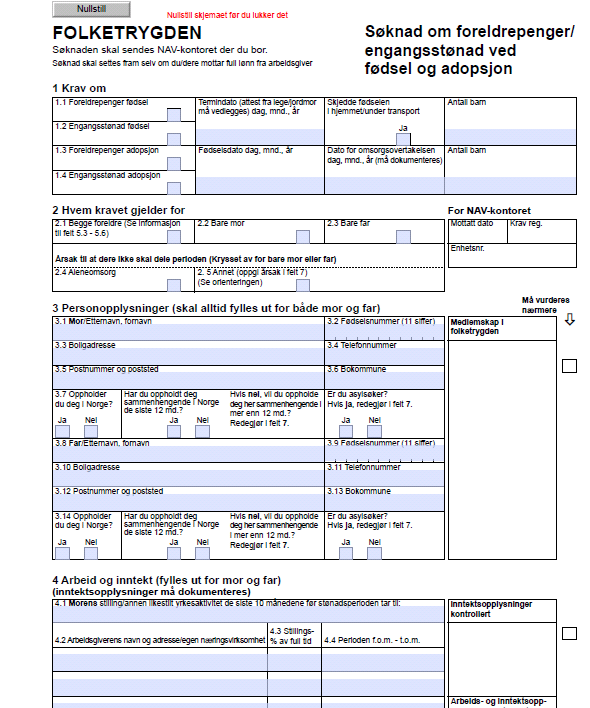 Innsendelse fra bruker til skanning: