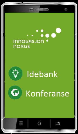 Bilde 3.2: Eksempeldesign til applikasjon 3.7 Ressurser For at dette arbeidsutvalget skal bli en mulighet, må det innvilges midler fra Innovasjon Norge.