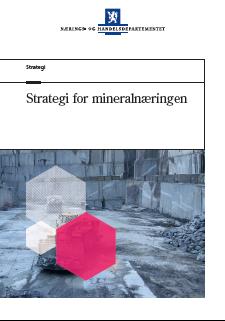 Tema 1: Mineralstrategien forts I mineralstrategien ble det varslet mulig bruk av statlig plan: «Dersom det er behov for å tilrettelegge for mineralutvinning i områder