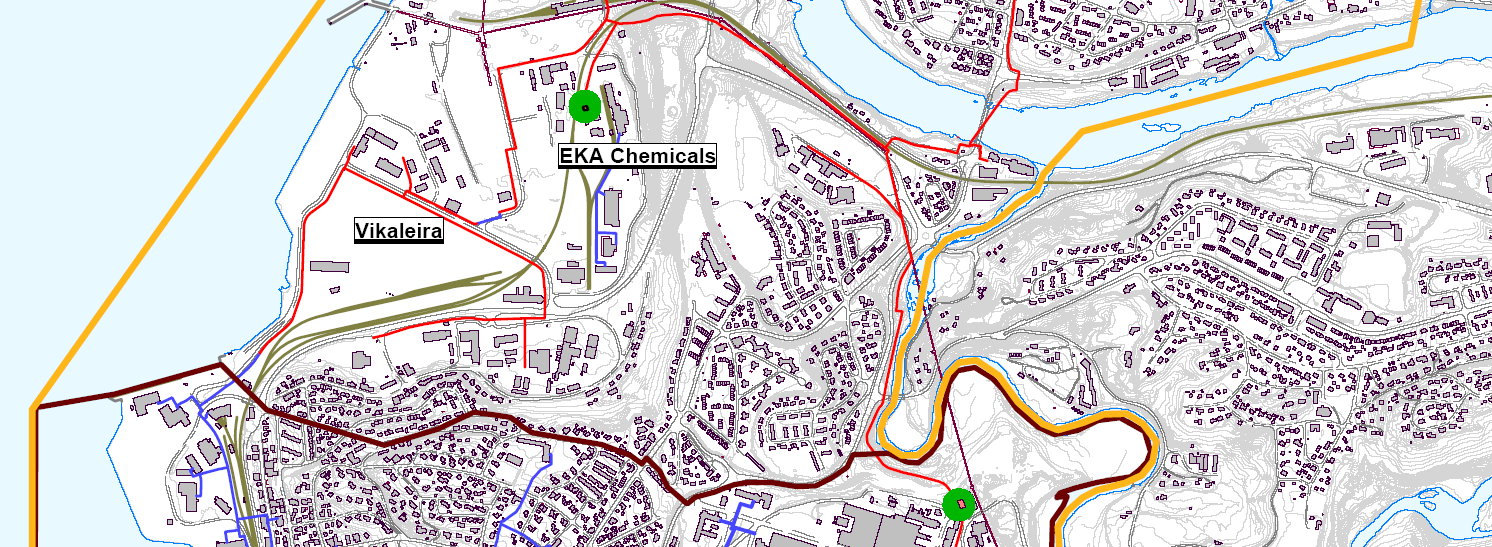 Rana kommune 27 Siden forrige utredning er fjernvarmenettet dessuten bygd ut til Fageråsen/Mofjellplatået (høsten 2007), og det er gjort klart for nye bygg i Svortdalen samt områder ved Rana