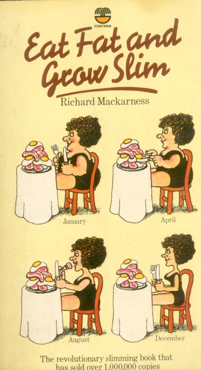 Psykiater Richard Mackarness 1958 Skremselen med animalsk fett og kolesterol er en avsporing i letingen etter årsakene til hjerteinfarkt [ ] Det er usannsynlig at fett kjøtt, som har tjent som
