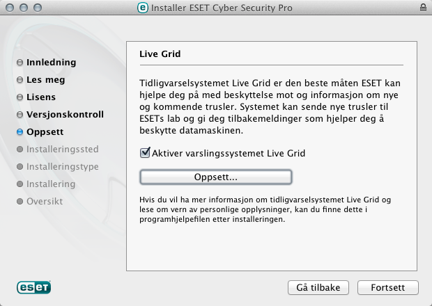 Bli med i ESET Live Grid Hjelp oss med å fange skadelig programvare ved å bli med i samarbeidsnettverket vårt.