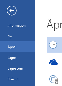 Hurtigstartveiledning Microsoft Word 2013 har et annet utseende enn tidligere versjoner, så vi laget denne veiledningen for å minimere læringskurven.