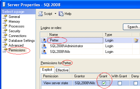 Tilgang fra lokalnett 1. Start SQL Server Configuration Manager. Kontroller at TCP/IP er Enabled og at SQL Server Browser er startet. 2. Åpne i brannmur eller slå den av.