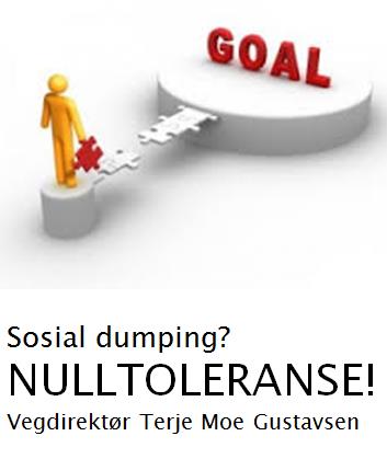 Oppsummering Vi har startet arbeidet med å bygge vern mot sosial dumping. Vi har nulltoleranse på våre prosjekt! Prioritere forebyggende tiltak.