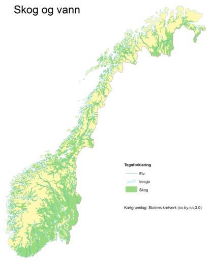 BIOMASSE FRA SKOG Stående volum