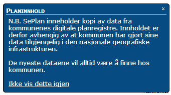 Brukere av datasettene Kun tilgjengelige for Norge digitalt-partene Synlige for andre gjennom åpne nettløsninger, forutsatt forbehold om datagrunnlaget Ikke