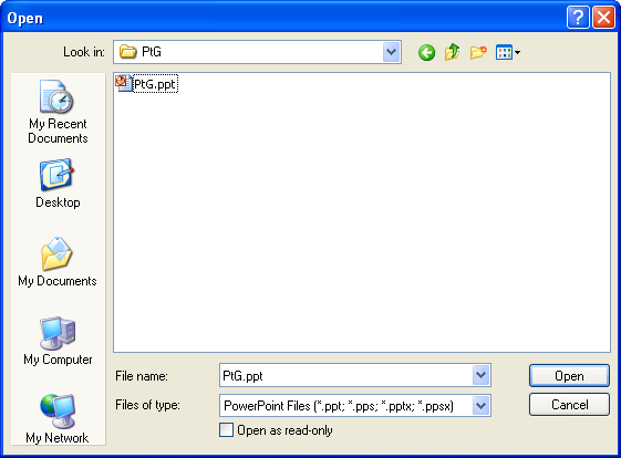 Installer PtG Converter-programvaren på datamaskinen Følg instruksjonene på skjermen for å fullføre oppsettet. MERK: Du kan laste ned "PtG Converter - Lite" på hjelpesiden til Dell på: support.dell.