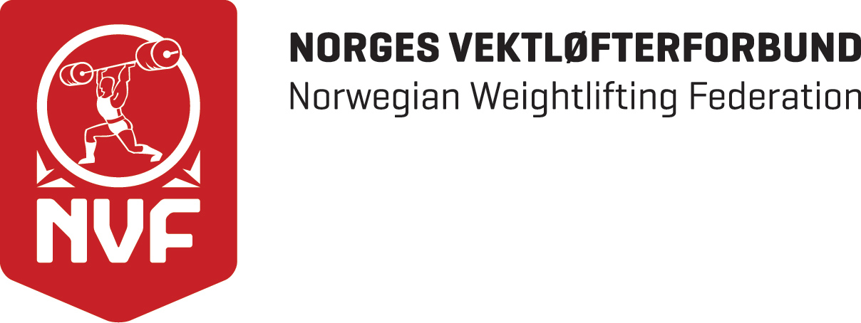 , NVFs styremedlemmer, vara og sportssjef Klubber Kretser/Regioner Kontrollkomité Tilsluttet: Norges Idrettsforbund & Olympiske komité Nordiska Tyngdlyftningsförbundet European Weightlifting