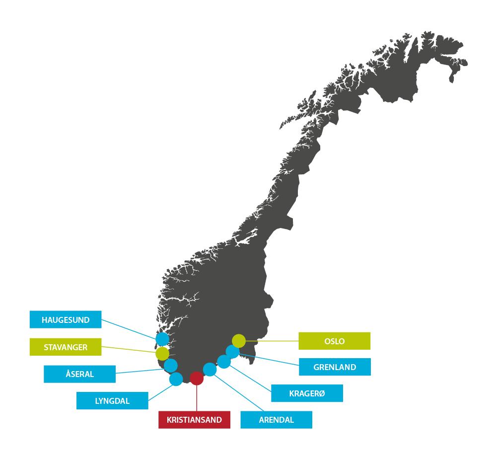 NORGES STØRSTE FAMILIEEIDE ENTREPRENØRSELSKAP Etablert i 1935 En av Norges ledende entreprenører og eiendomsutviklere