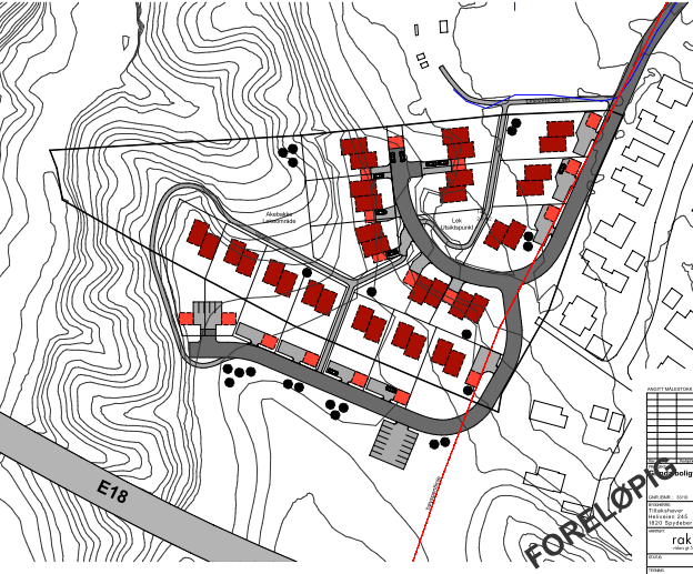 SPYDEBERG KOMMUNE under etablering. Se vedlegg for ytterligere begrunnelser. Planstatus Arealet er i gjeldende overordnet plan, kommunedelplan for sentrum 2012-2024 - arealdelen, vist som LNF-område.