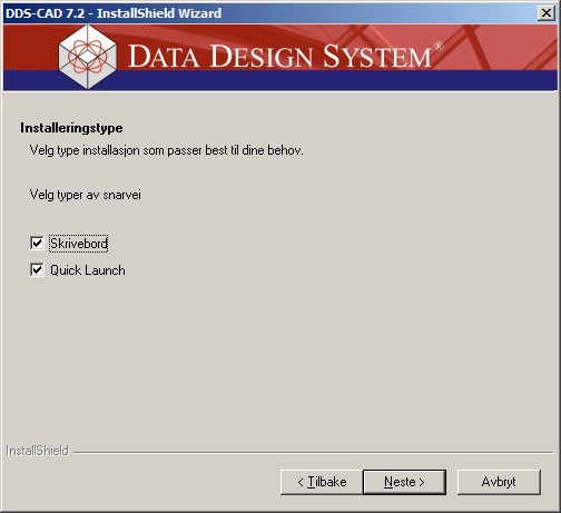 8 18.10.2010 Installere på TerminalServer I neste dialog velges hvilk snarveier til programmet som skal opprettes: Klikk [Neste >] Neste dialog er en bekreftelse på at installasjonen nå starter.