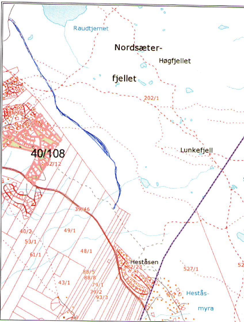 Skiløyper legge frem