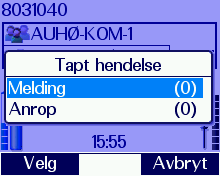 Oversikt hurtigtaster Venstre tast over display AV/PÅ Modus Talegrupper og talegruppemapper Venstre tast under