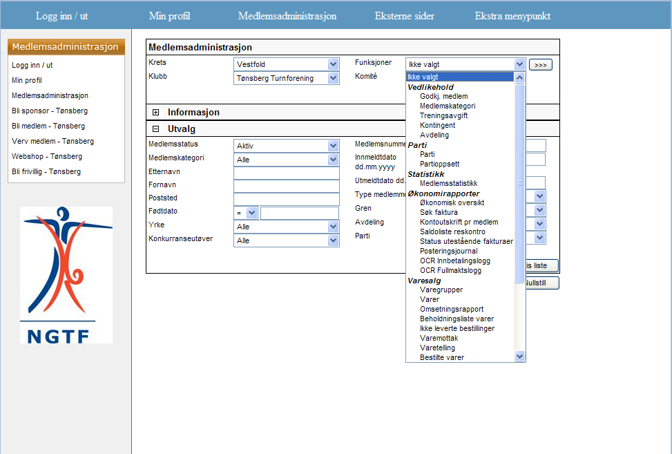 Lisenser og databasedrift, ca 320.